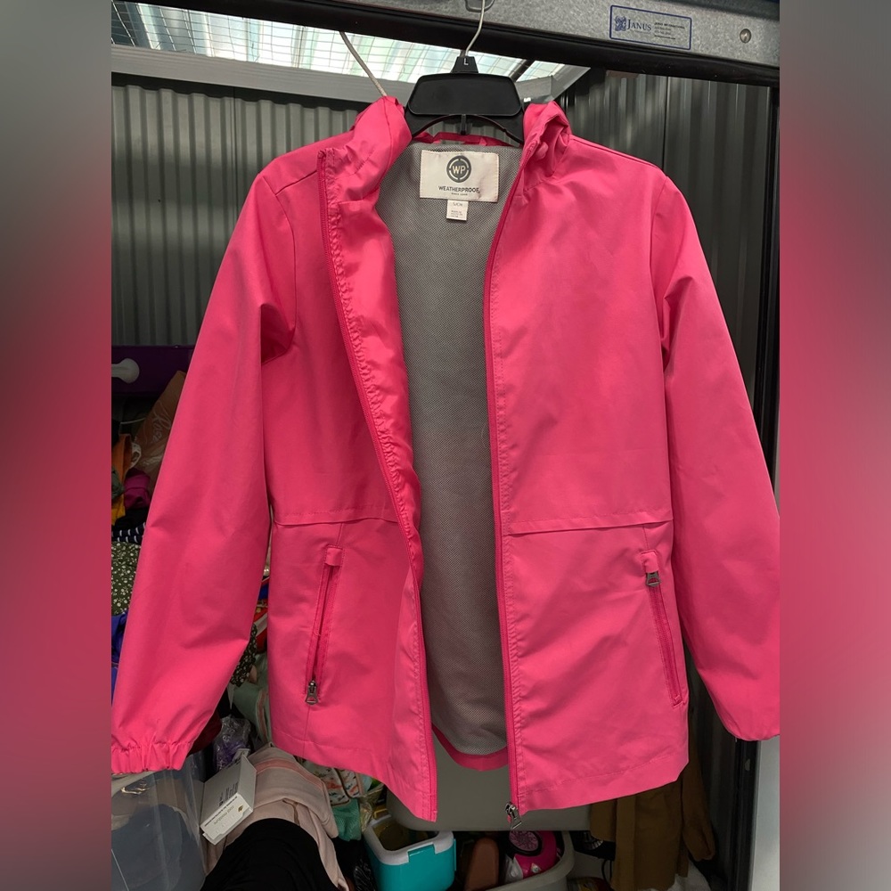 Pink Weather Proof Jacket - Picture 2 of 2